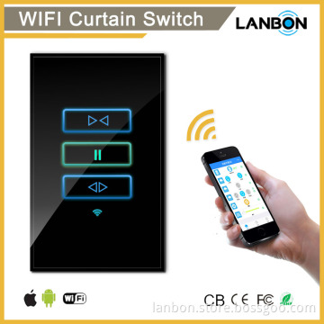 Lanbon L6-HS Series eletrical curtain controller phone control and rf remote control factory price
